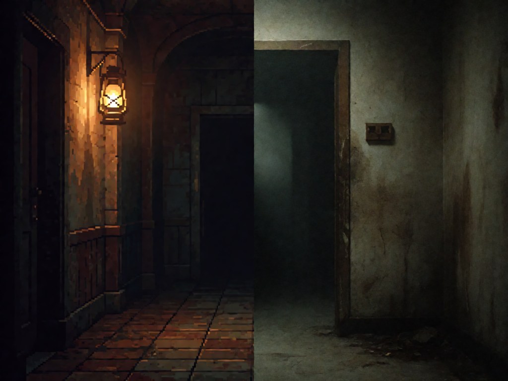 На ПК и консолях вышла Tenebris Somnia — хоррор, сочетающий 2D-графику в духе ретро-игр и FMV-катсцены