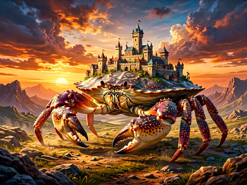Разработчики The King is Watching анонсировали The Crab is Walking — роглайт-градострой на панцире гигантского краба