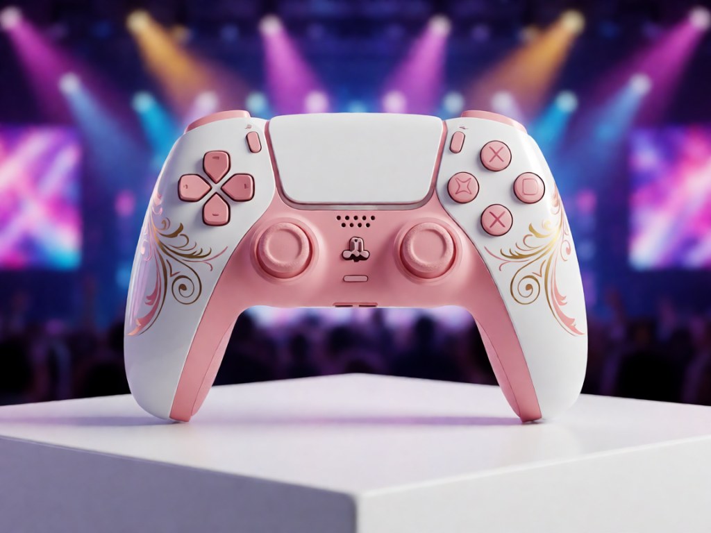Sony выпустила лимитированный DualSense в коллаборации с Лисой из BLACKPINK